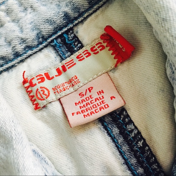 ***VINTAGE ACID WASH GUESS DRESS** - Picture 5 of 5